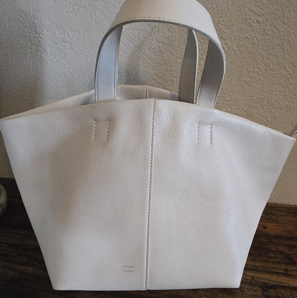 Mansur Gavriel Made in Italy / Leather Shoulder Bag Tote - Picture 12 of 17